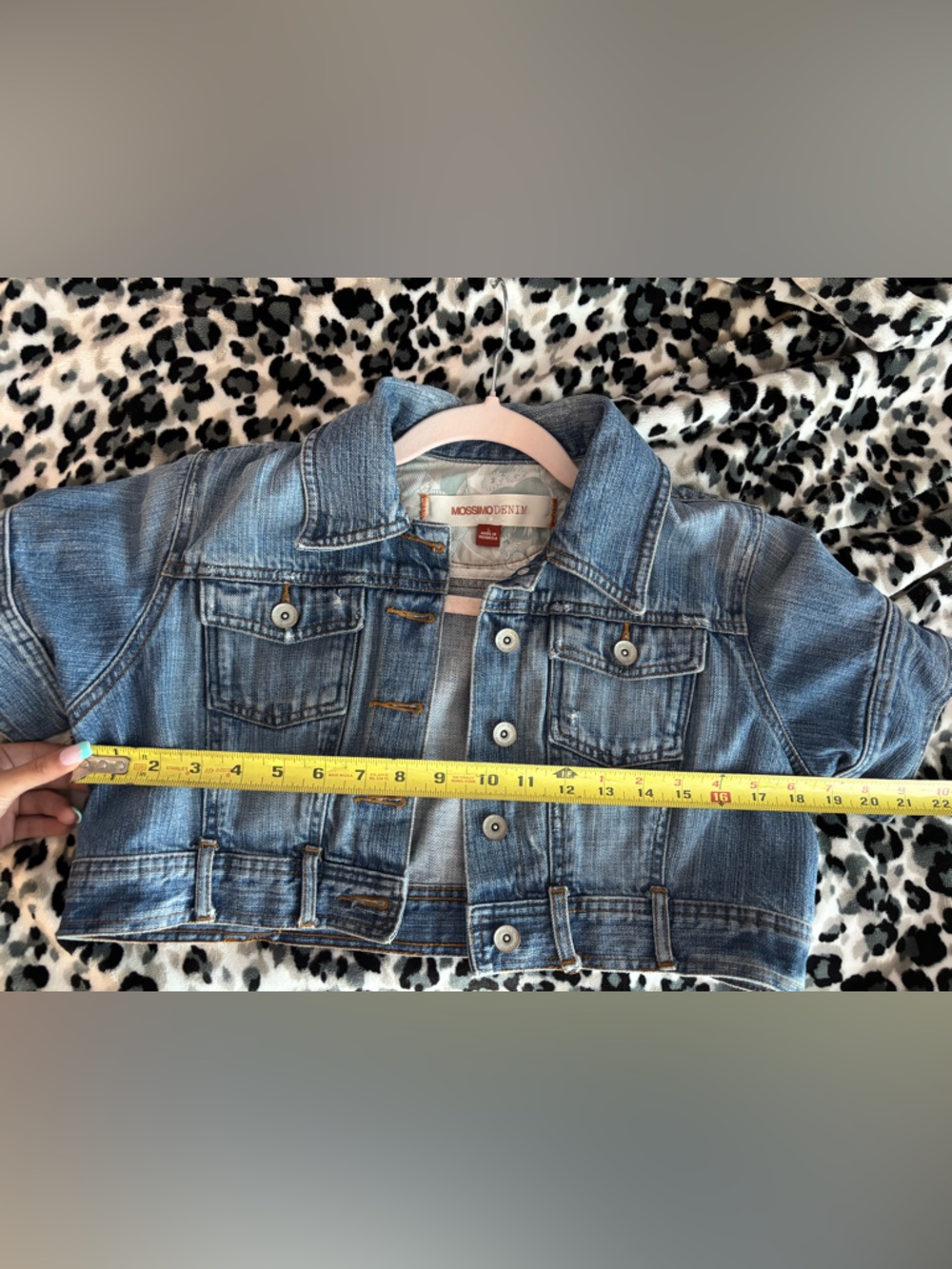 Mossimo Supply Co. Women's Light Blue Denim Jacket